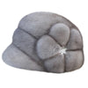 Natural Whole Fur Winter Cap Warm Fashion Real Mink Fur Hat-Winter Hats-Arimonz-Arimonz