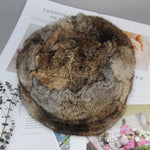New Fashion Warm Beanies Cap For Winter Warm Natural Fur Cap Headgear-Winter Hats-Arimonz-Arimonz