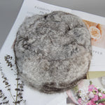 New Fashion Warm Beanies Cap For Winter Warm Natural Fur Cap Headgear-Winter Hats-Arimonz-Arimonz