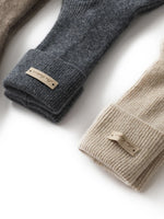 Non Slip Pure Cashmere Warm and Soft Mid-Calf Knitted Lounge Socks-Socks & Tights-Arimonz-Arimonz