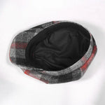 Octagonal Hat Women Wool Beret Felt Newsboy Cap Felt Ivy Cap-Winter Hats-Arimonz-Arimonz