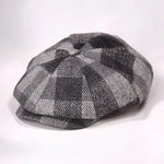 Octagonal Hat Women Wool Beret Felt Newsboy Cap Felt Ivy Cap-Winter Hats-Arimonz-GRAY-M L 57-58cm/ 22-23 inches-Arimonz
