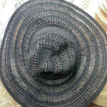 Oversized Brim Sun Straw Hollow Hat for Women Sunshade UV Protection-Summer Hats-Arimonz-black-56-58cm/22"-Arimonz
