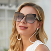 Oversized Cat Eye Sunglasses Luxury Brand Big Frame Square Shades-Sunglasses-Arimonz-Arimonz
