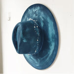 Painted Suede Fedora Hat Panama Spring Autumn Fashion Wide Brim Hat-Hats-Arimonz-01-56-58CM/22"-Arimonz