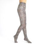Pantyhose Women Tights Leopard Print Flowers Butterfly Pantyhose-Socks & Tights-Arimonz-Arimonz
