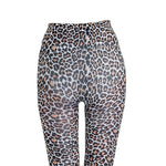 Pantyhose Women Tights Leopard Print Flowers Butterfly Pantyhose-Socks & Tights-Arimonz-Arimonz
