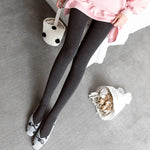 Plus Size Thicken Woolen Cloth Pantyhose Autumn Winter Cotton Tights-Socks & Tights-Arimonz-Dark Gray-Fits 65-95kg-Arimonz