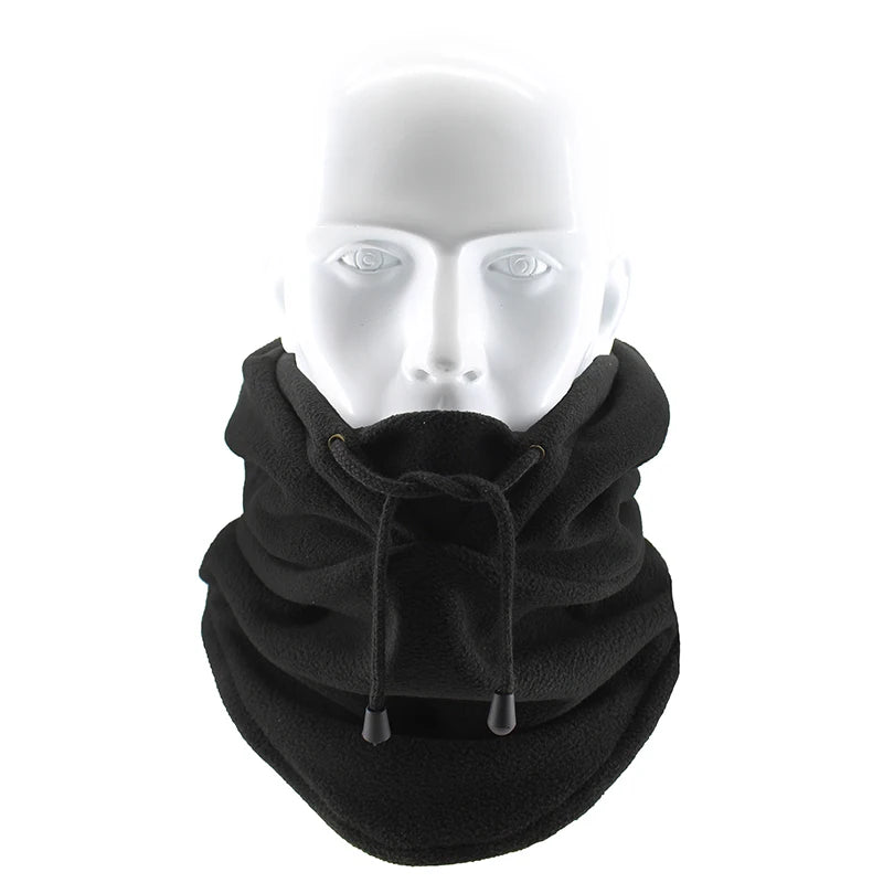 Plush Fleece Balaclava Hat Winter Windproof Thicken Warm Outdoor Cap-Winter Hats-Arimonz-Arimonz