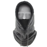 Plush Fleece Balaclava Hat Winter Windproof Thicken Warm Outdoor Cap-Winter Hats-Arimonz-Gray-One Size-Arimonz