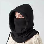 Plush Fleece Balaclava Hat Winter Windproof Thicken Warm Outdoor Cap-Winter Hats-Arimonz-Arimonz