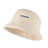 Plush Soft Ruffle Winter Warm Bucket Hat Lotus Leaf Women Outdoor Cap-Bucket Hats-Arimonz-Beige-2-22in-Arimonz