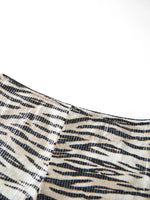 Polyester Zebra Print High Waist Sequin Shorts Streetwear Shorts-Shorts-Arimonz-Arimonz