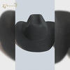 Pure Wool Cowboy Top Hat Felt Cowgirl Fedora for Autumn and Winter