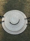 Bow Flat Top Straw Hat