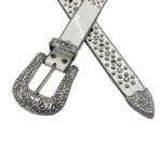 Punk Rhinestone Belts For Women Man Rivet Designer Belt For Jeans-Belts-Arimonz-Arimonz