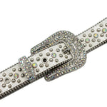 Punk Rhinestone Belts For Women Man Rivet Designer Belt For Jeans-Belts-Arimonz-Arimonz