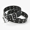 Punk Style Chain Belt Adjustable Hollow Star Double Metal Buckle-Belts-Arimonz-Arimonz