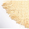 Raffia Straw Sun Summer Hat Wide Brim Boater Casual Lace Up Flat Hat-Summer Hats-Arimonz-Arimonz