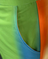 Rainbow Gradient Lantern Sleeve Top and Wide Leg Pants Two Piece Set-Wear To Work Sets-Arimonz-Arimonz