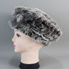 Real Rex Rabbit Fur Beanie Natural Knitted Fur Beret Warm Winter Hat-Winter Hats-Arimonz-Arimonz