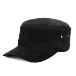 Real Sheepskin Leather Cap New Fashion Fall Winter Leather Unisex Hat-Winter Hats-Arimonz-color 1-Adjustable-Arimonz