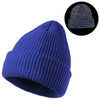 Reflective Knitted Hat Windproof Thick Beanie Outdoor Warm Skull Cap-Hats-Arimonz-Arimonz