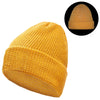 Reflective Knitted Hat Windproof Thick Beanie Outdoor Warm Skull Cap-Hats-Arimonz-Arimonz