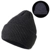 Reflective Knitted Hat Windproof Thick Beanie Outdoor Warm Skull Cap-Hats-Arimonz-Arimonz