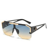 Retro Big Square Oversized Designer Sunglasses Fashion Shades Sunglass-Sunglasses-Arimonz-Green Yellow-Arimonz