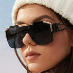 Retro Big Square Oversized Designer Sunglasses Fashion Shades Sunglass-Sunglasses-Arimonz-Arimonz