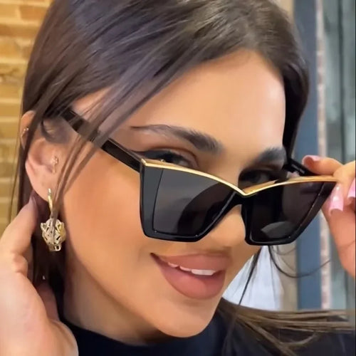 Retro Chic Vintage Eye Sunglasses Fashion Designer Sun Shades Glasses-Sunglasses-Arimonz-Arimonz