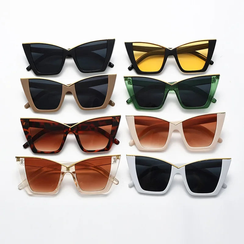 Retro Chic Vintage Eye Sunglasses Fashion Designer Sun Shades Glasses-Sunglasses-Arimonz-Arimonz