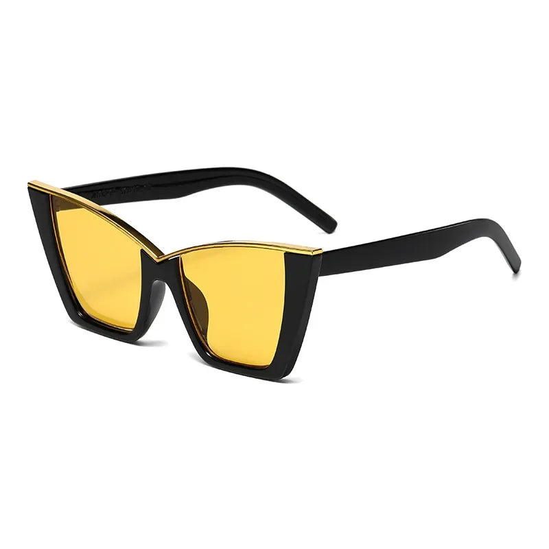 Retro Chic Vintage Eye Sunglasses Fashion Designer Sun Shades Glasses-Sunglasses-Arimonz-E-Arimonz