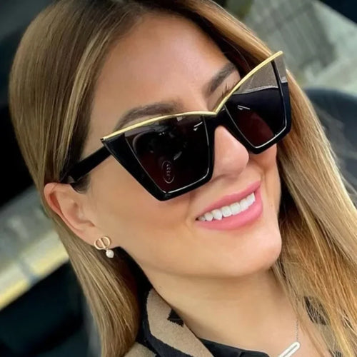 Retro Chic Vintage Eye Sunglasses Fashion Designer Sun Shades Glasses-Sunglasses-Arimonz-Arimonz