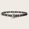 Rhinestone Belt Y2k Bling Sequin Designer Belts Jeans Décor Belt-Women's Belts-Arimonz-2.5cm/0.98 inches black-103CM/40inches-Arimonz
