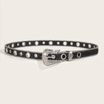 Rhinestone Belt Y2k Bling Sequin Designer Belts Jeans Décor Belt-Women's Belts-Arimonz-2.5cm/0.98 inches black-103CM/40inches-Arimonz
