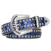 Rhinestone Large Size Belt Women Belt Western Denim Shiny Rivet Design-Belts-Arimonz-Arimonz