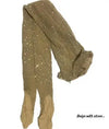 Rhinestone Women Tights Professional Ballroom Dance Stocking Pantyhose-Socks & Tights-Arimonz-Arimonz