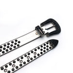 Rhinestone Women's Belt Western Shiny Rivet Design Y2K Style Belt-Belts-Arimonz-Arimonz