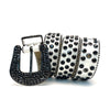 Rhinestone Women's Belt Western Shiny Rivet Design Y2K Style Belt-Belts-Arimonz-Arimonz