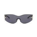 Rimless Decoration Integrated Y2K Fashion Beach Party Sunglasses-Sunglasses-Arimonz-Arimonz