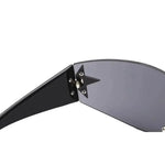 Rimless Decoration Integrated Y2K Fashion Beach Party Sunglasses-Sunglasses-Arimonz-Arimonz