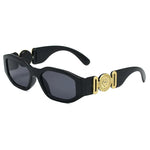 Rimless Decoration Integrated Y2K Fashion Beach Party Sunglasses-Sunglasses-Arimonz-Black-Arimonz