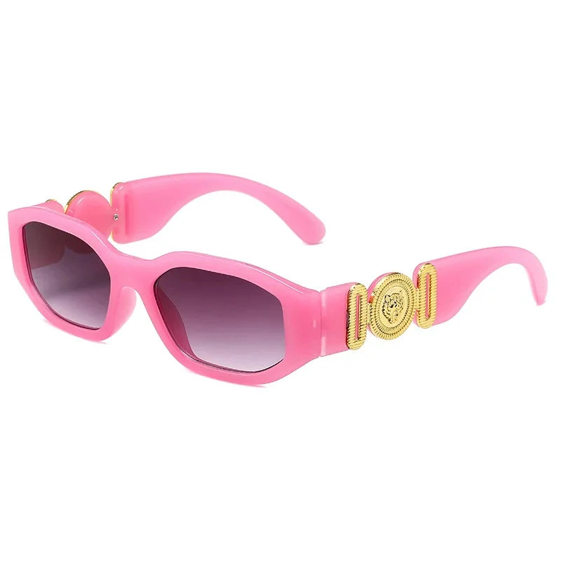 Rimless Decoration Integrated Y2K Fashion Beach Party Sunglasses-Sunglasses-Arimonz-Pink-Arimonz
