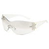 Rimless Decoration Integrated Y2K Fashion Beach Party Sunglasses-Sunglasses-Arimonz-Toumin Silver-Arimonz