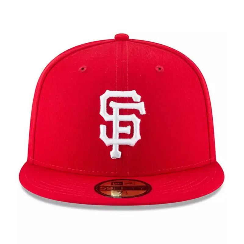 San Francisco Giants Fashion Fitted Hat Red Men's Basic Snapback Hat-Women's Caps-Arimonz-Arimonz