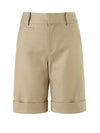 Shorts for Women High Waist Knee Length Straight Pants with Belt-Shorts-Arimonz-Arimonz