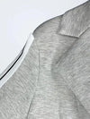 Side Striped Single Breasted Long Sleeved Lapel Jacket and Pants Set-Wear To Work Sets-Arimonz-Arimonz