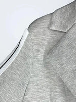 Side Striped Single Breasted Long Sleeved Lapel Jacket and Pants Set-Wear To Work Sets-Arimonz-Arimonz